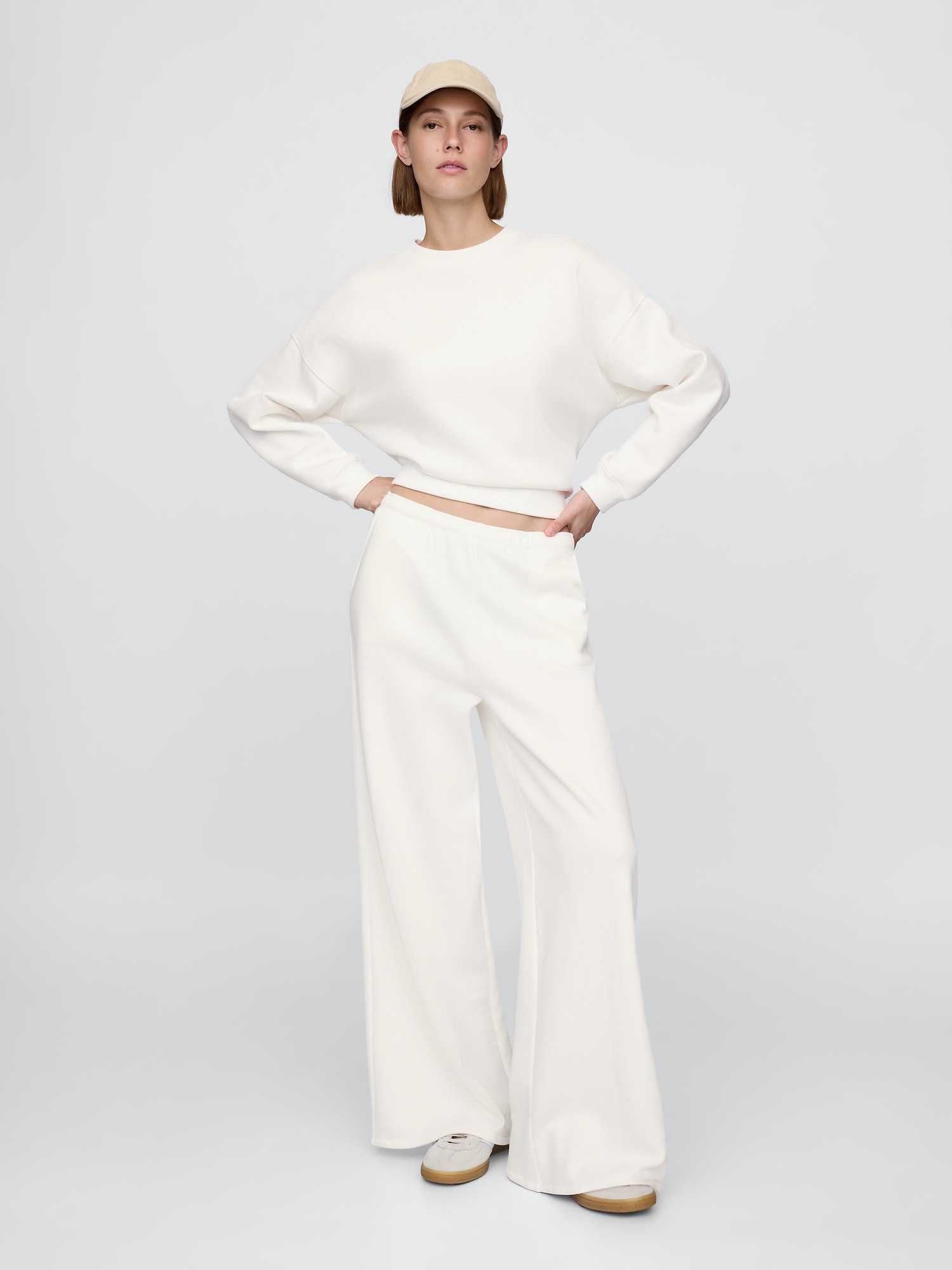 PANTALON BALLON EN COTON OUATÉ VINTAGEDOUX