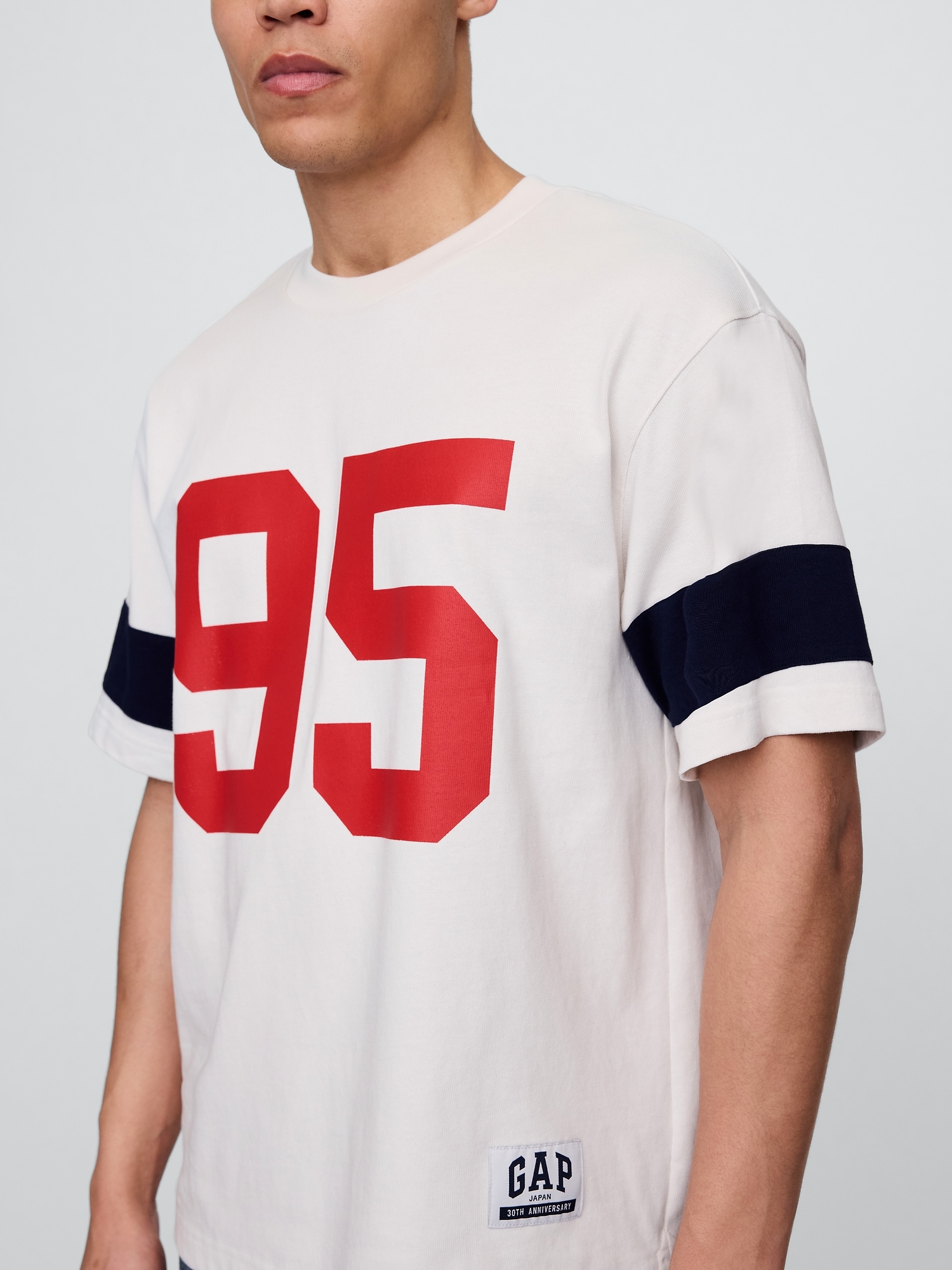 30th アニバーサリー オーバーサイズ ジャージーTシャツ-3