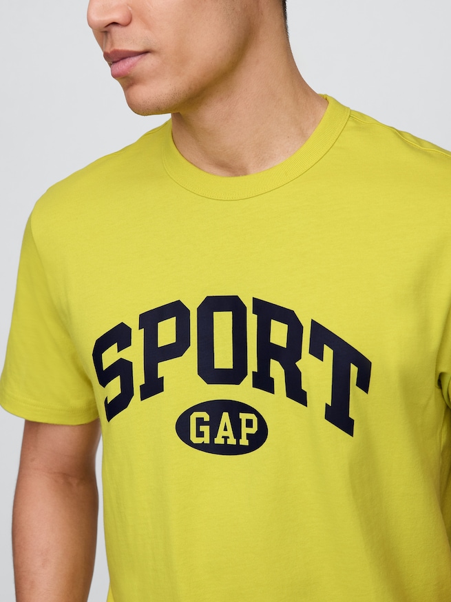 GAP SPORTロゴ リラックスTシャツ-3