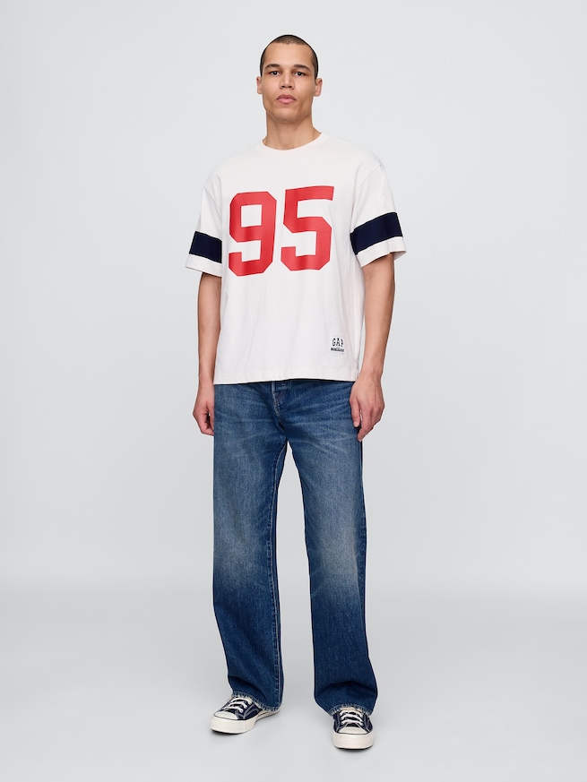 30th アニバーサリー オーバーサイズ ジャージーTシャツ-1