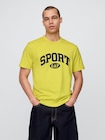 GAP SPORTロゴ リラックスTシャツ-0