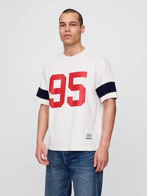 30th アニバーサリー オーバーサイズ ジャージーTシャツ