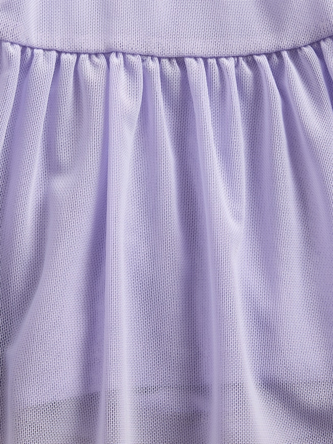 メッシュ イージーウエスト ミニスカート・スコート (キッズ)-4