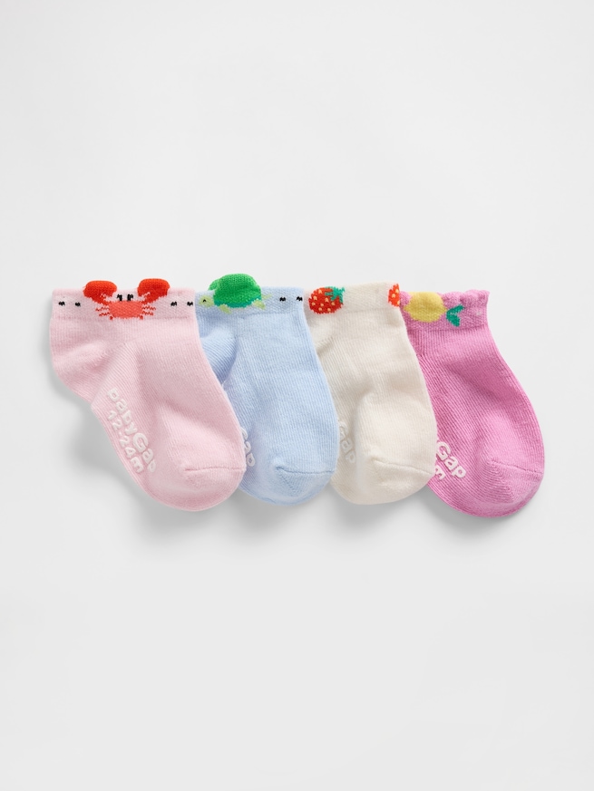 babyGap スニーカーソックス 4足セット-0