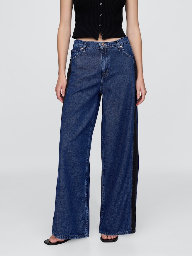 ミッドライズ ウルトラソフト バギーデニム-2