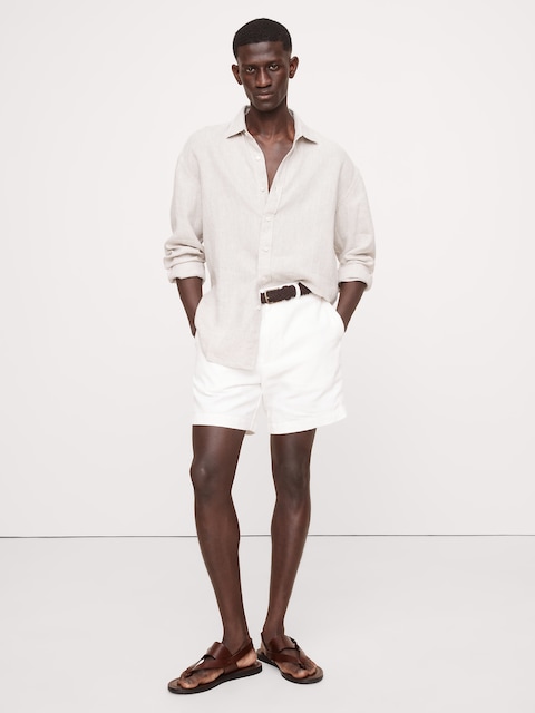 Relaxed-Fit Linen Shirt