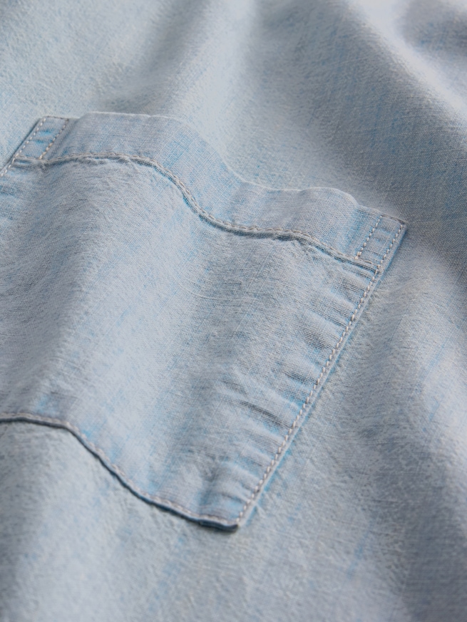 リラックス デニムシャツ-3