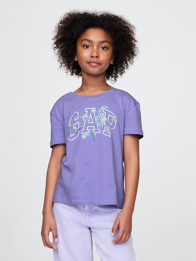 GAPロゴ グラフィックTシャツ (キッズ)-0