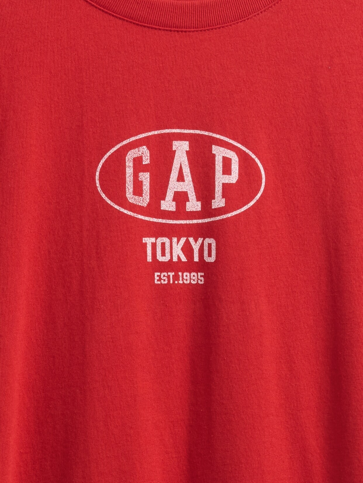 30th アニバーサリー オーバーサイズ GAPロゴ チュニックTシャツ (キッズ)-3