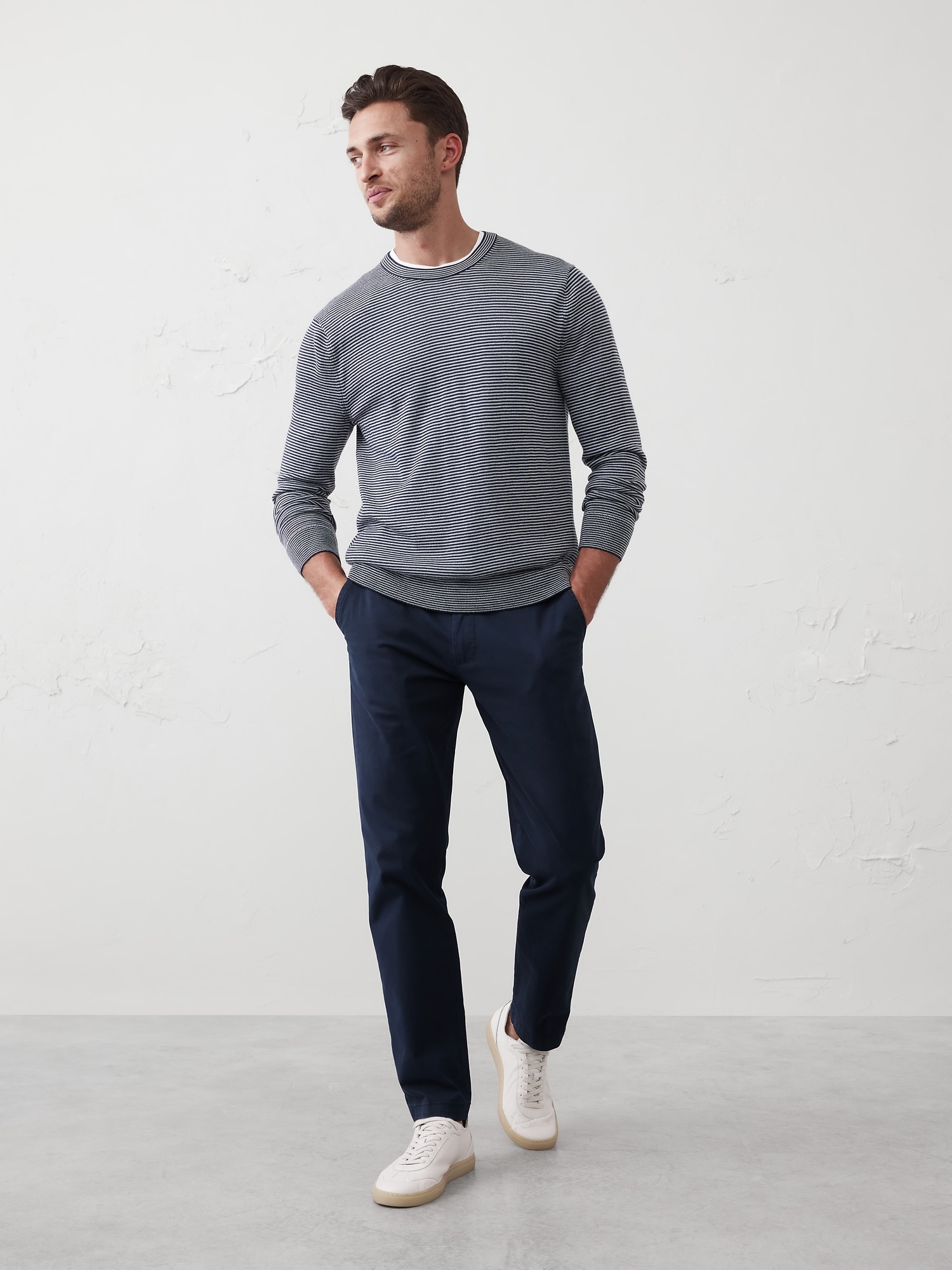 Skinny Lived-In Chino