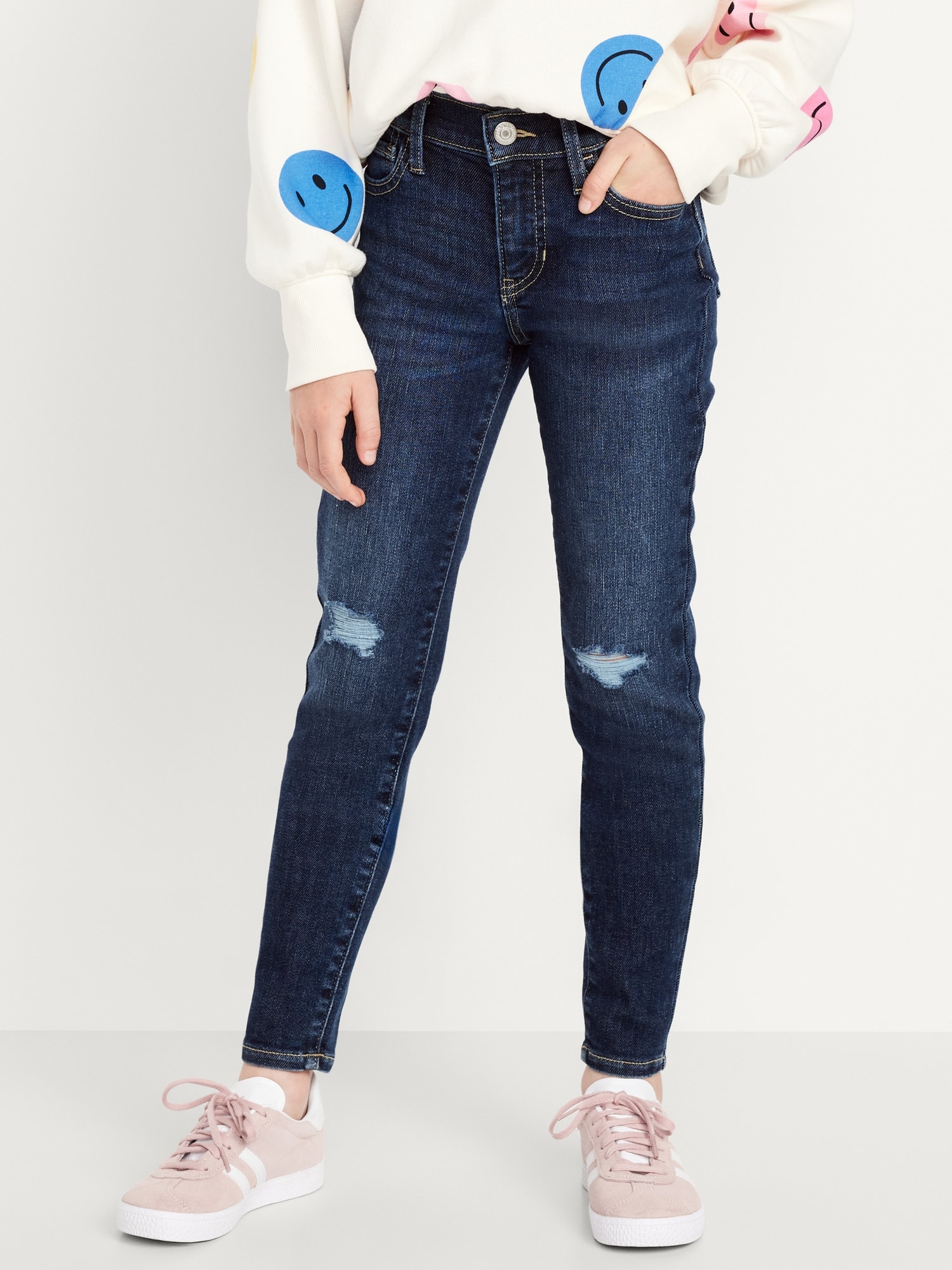 JEGGING ROCKSTAR À EXTENSIBILITÉ 360° À TAILLE HAUTE POUR FILLE