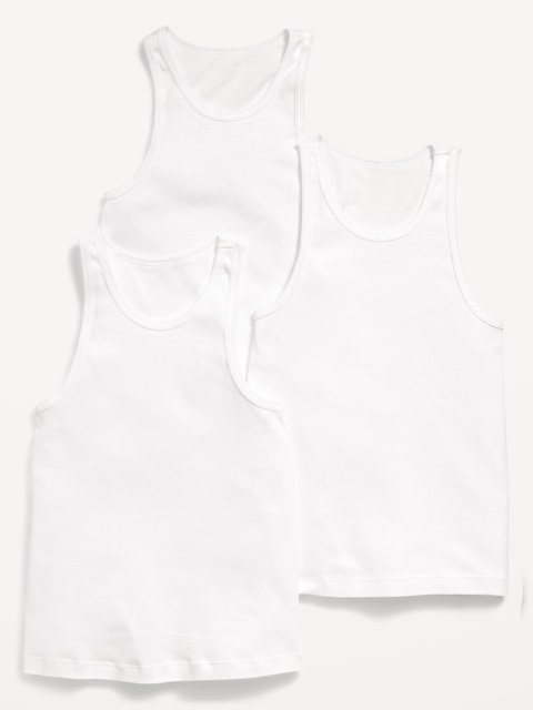 Rib-Knit Tank Top 3-Pack for Boys