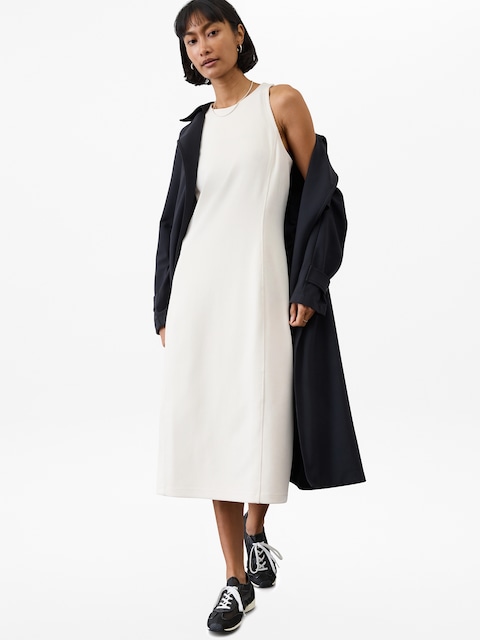Seasoft Rib Midi Tank Dress