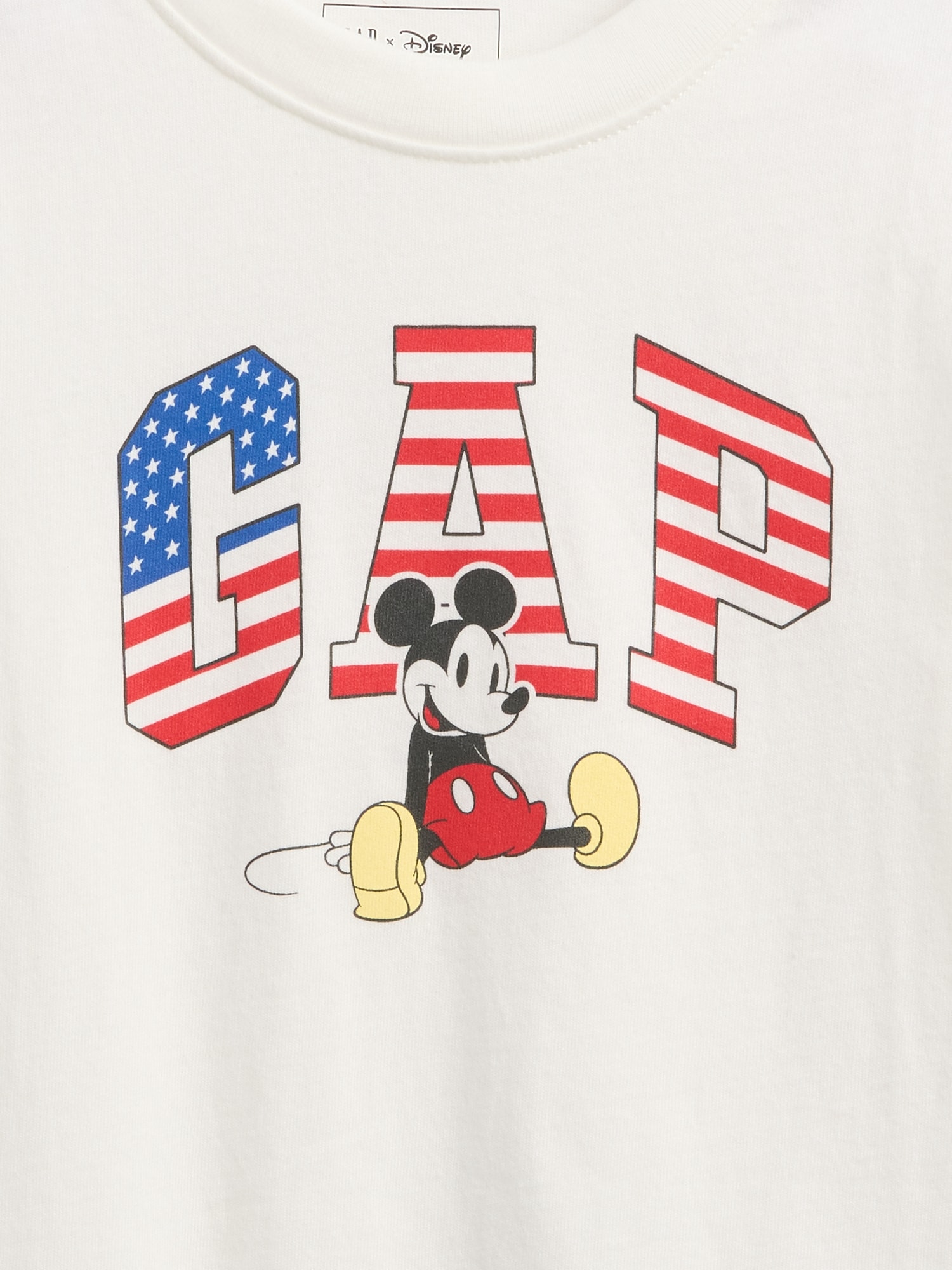 babyGap × ディズニー ミッキーマウス GAPロゴ Tシャツ-2