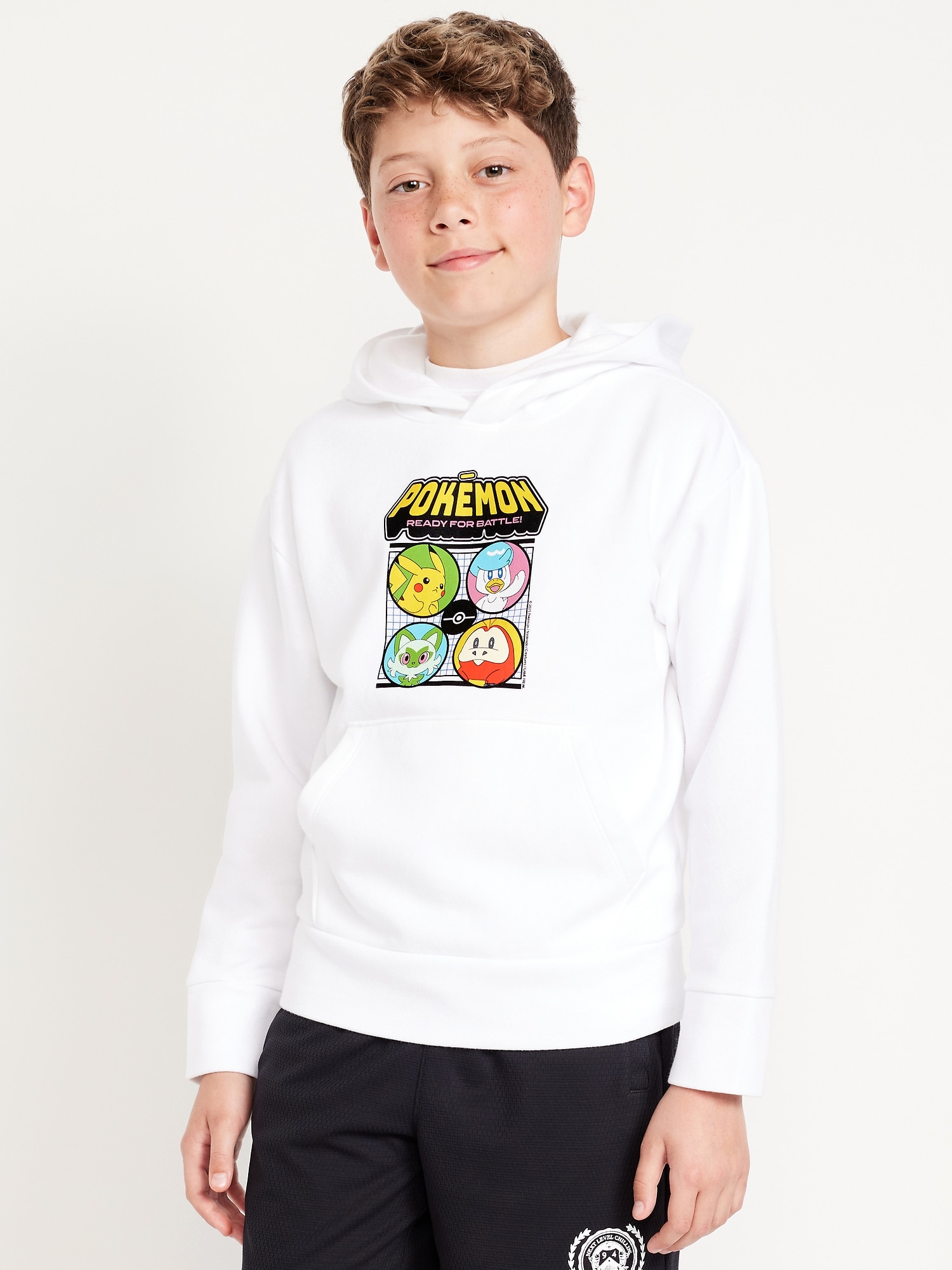 CHANDAIL À CAPUCHON À IMPRIMÉ POKÉMON™ UNISEXE POUR ENFANT