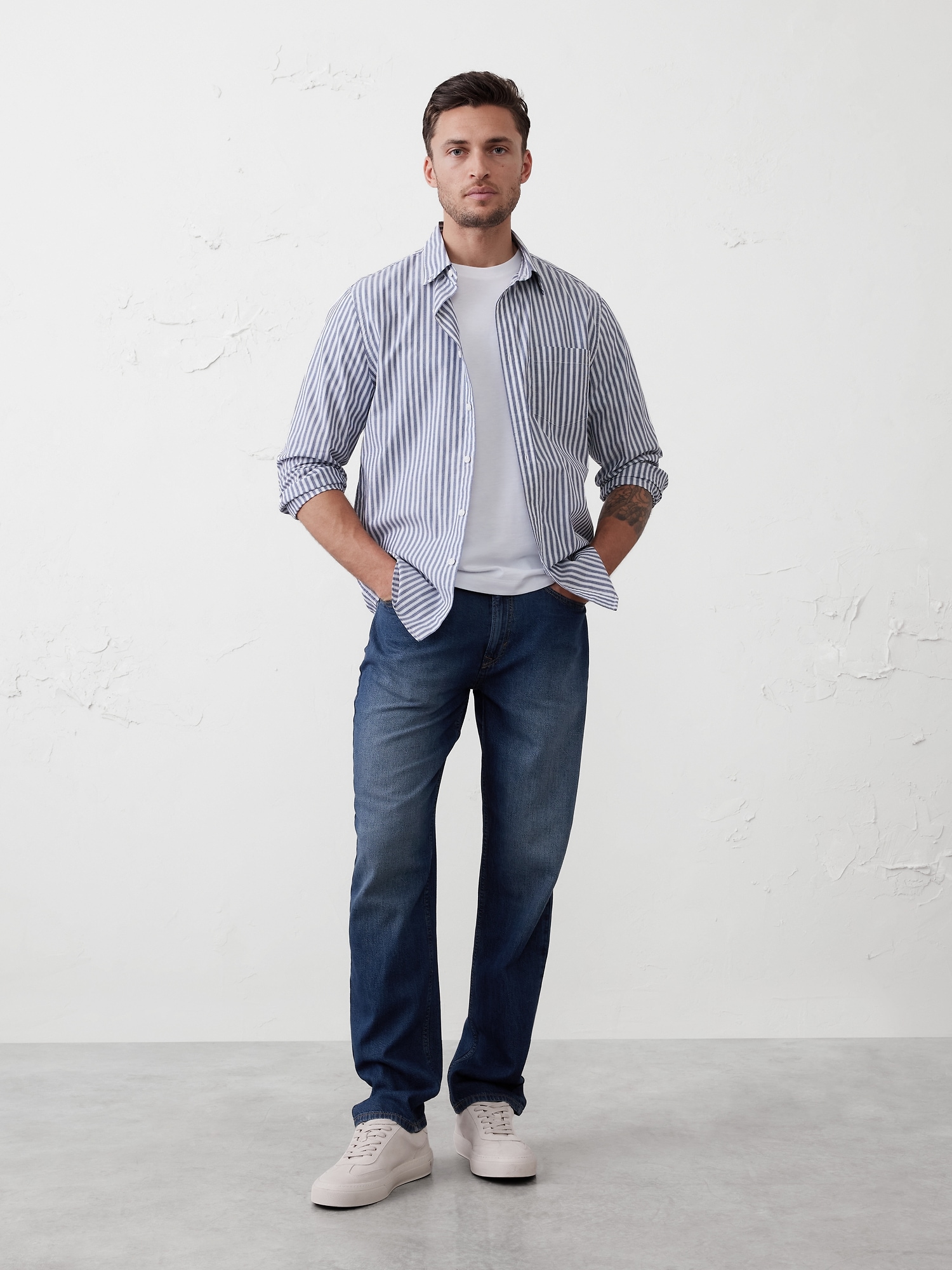 Straight Slim Summerweight Jean