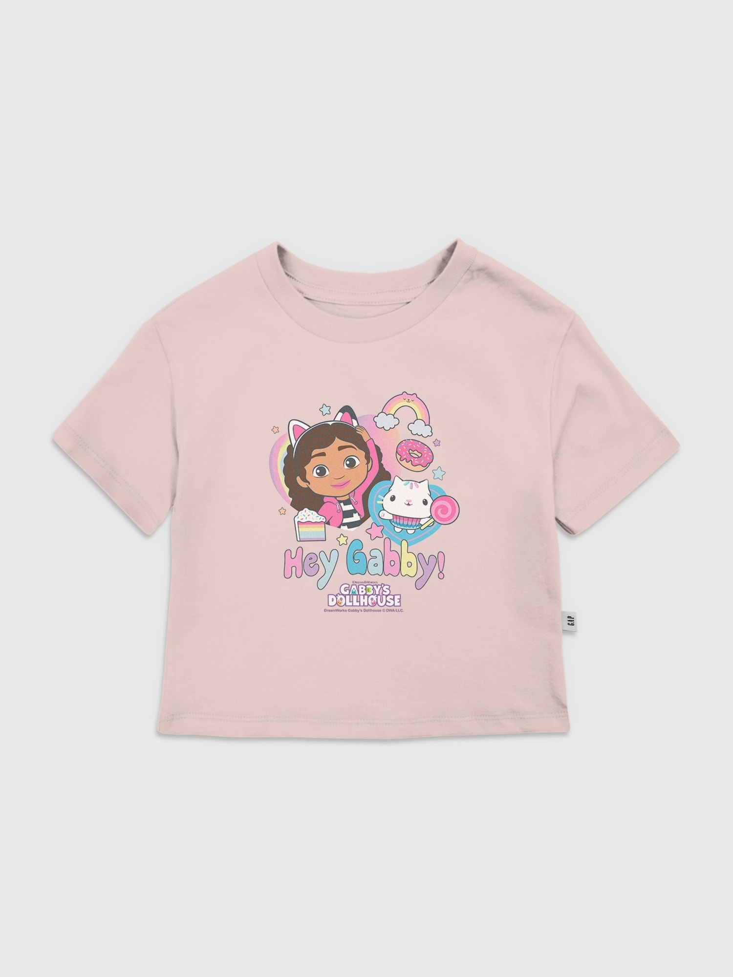 Toddler Gabbys Dollhouse Hey Gabby Graphic T-Shirt