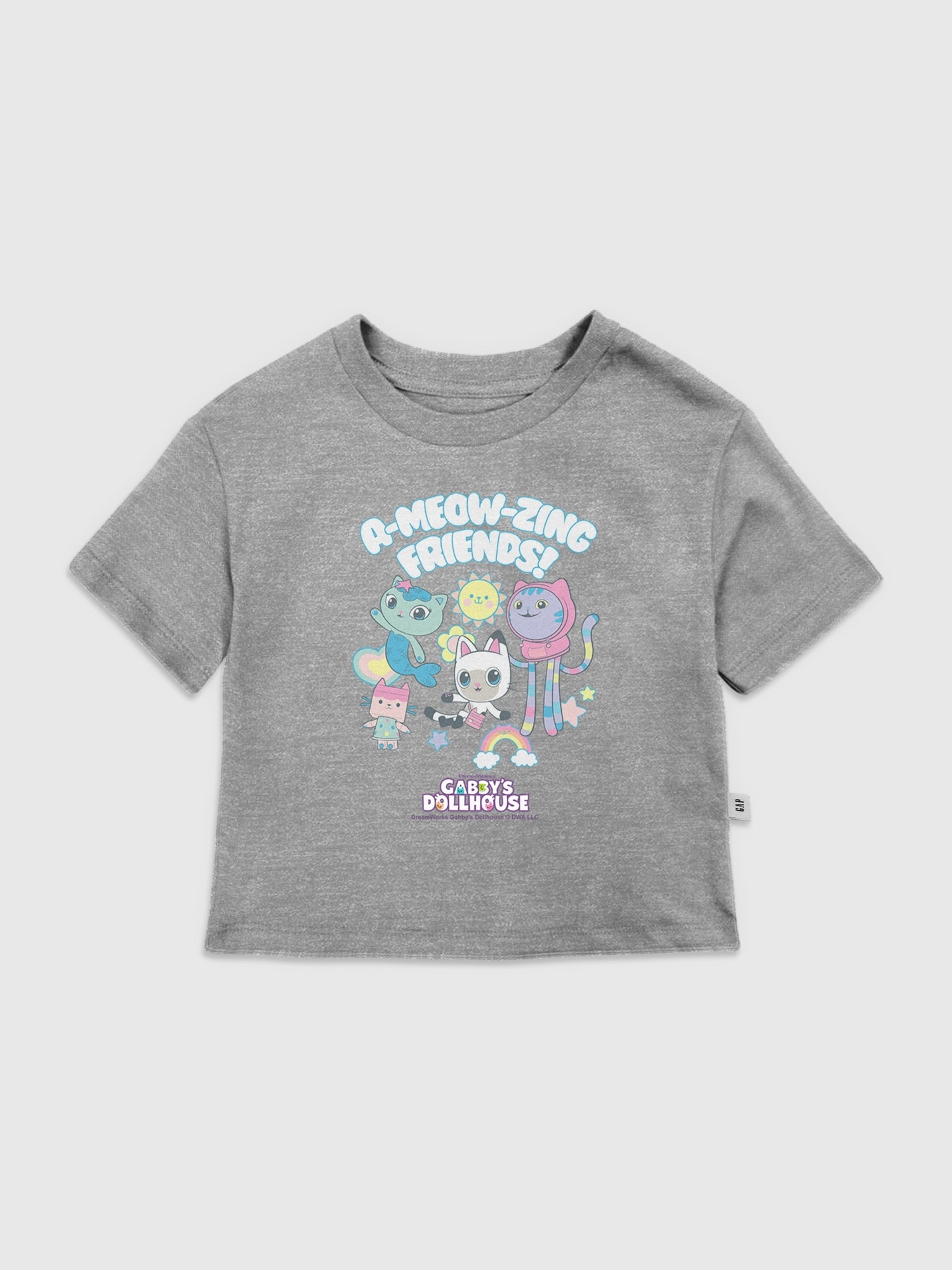 Toddler Gabbys Dollhouse A-Meow-Zing Graphic T-Shirt