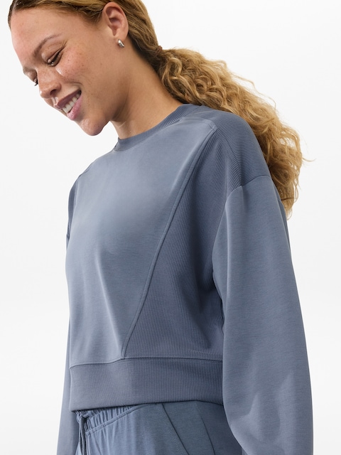 Seasoft Rib Crewneck Sweatshirt