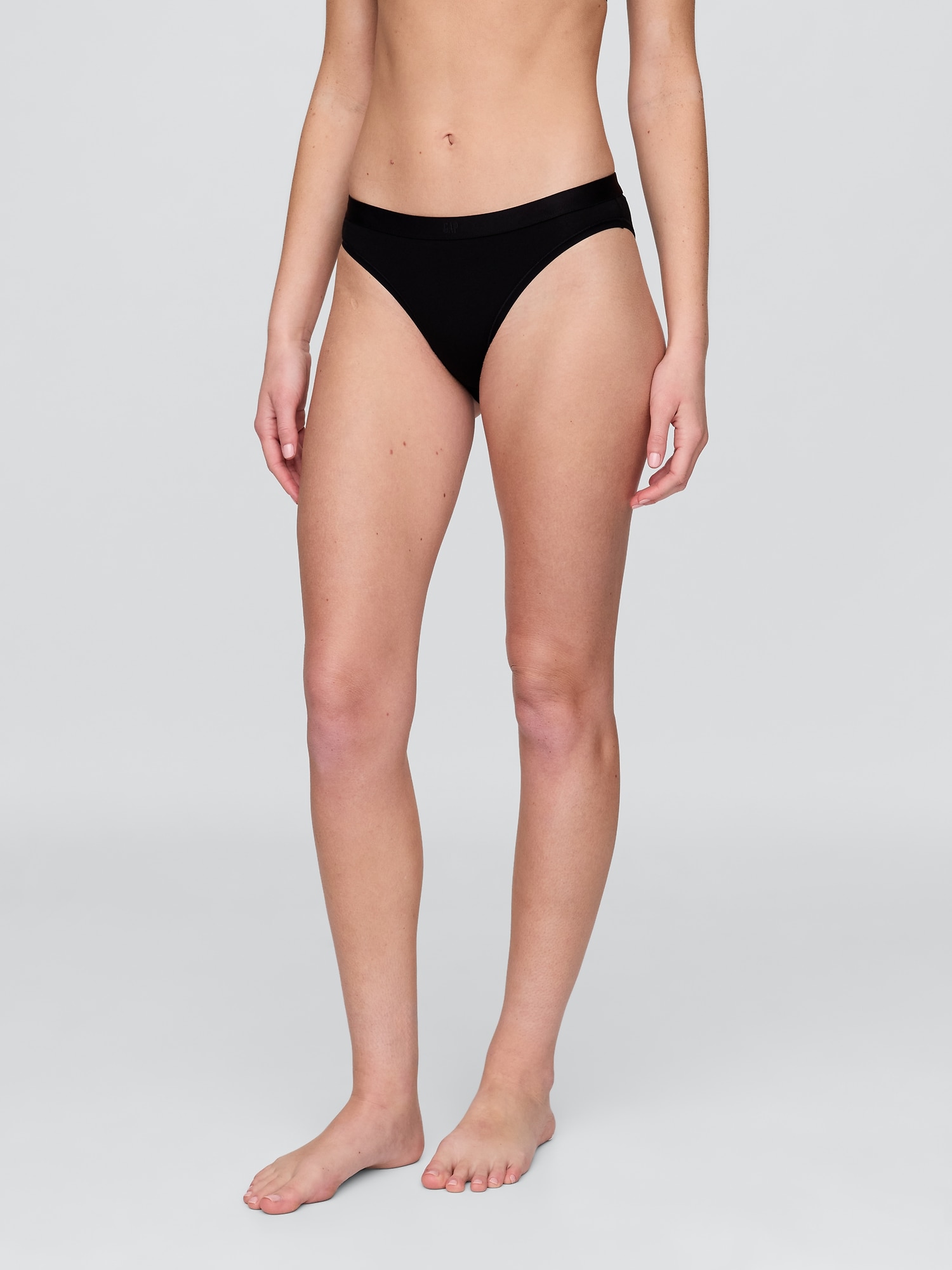 Gap オーガニック ストレッチコットン GAPロゴ ビキニショーツ Gap オーガニック ストレッチコットン GAPロゴ ビキニショーツ