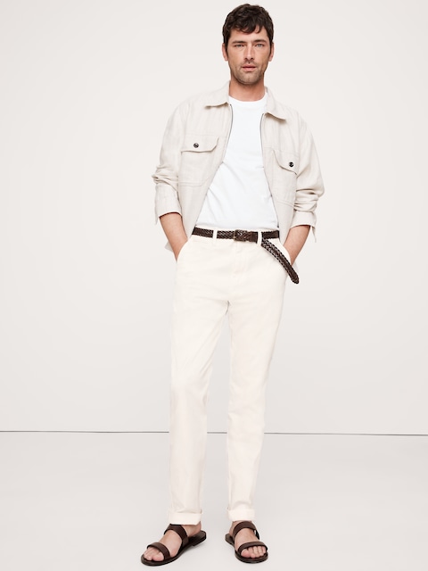 PANTALON CHINO À COUPE ATHLÉTIQUE ÉTROITE
