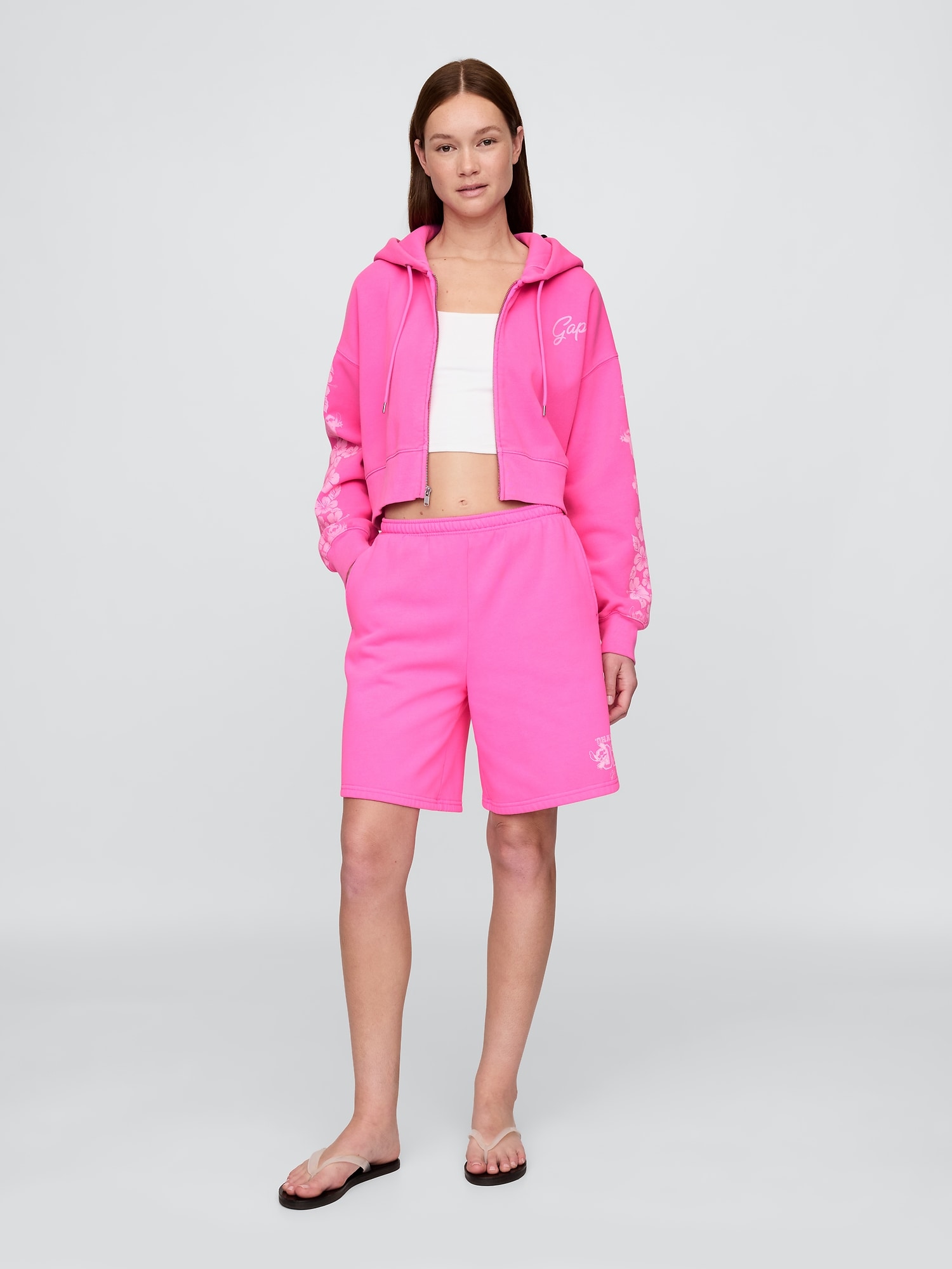 Lilo & Stitch Adult VintageSoft Sweat Shorts