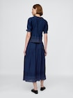 Gap × DÔEN アイレット ミディスカート-1