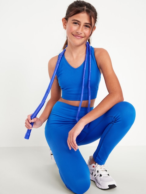 Fitted Seamless Performance Bra for Girls