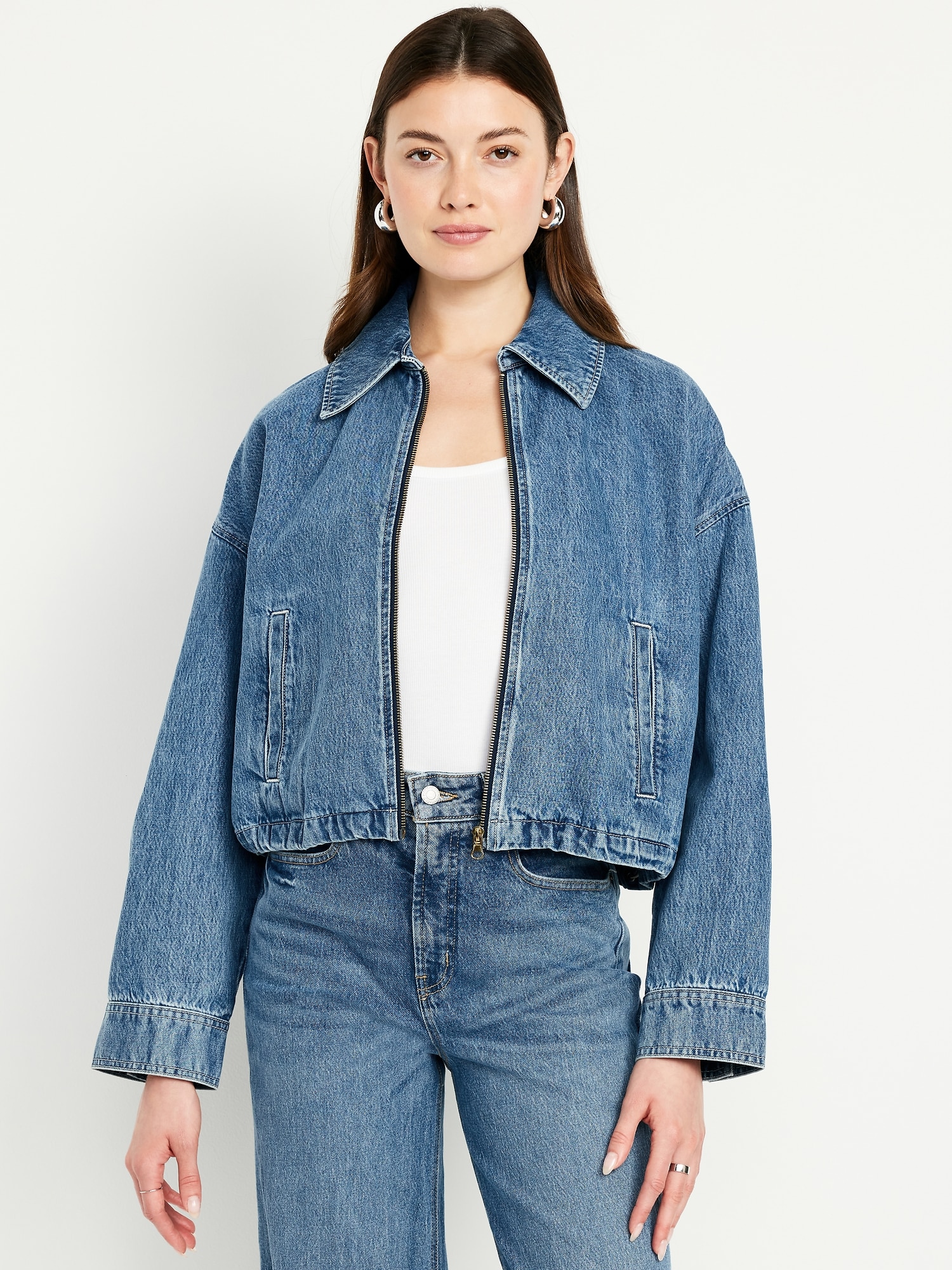 Jean Zip Jacket