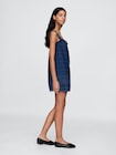 Gap x DÔEN アイレット シフト ミニワンピース-4