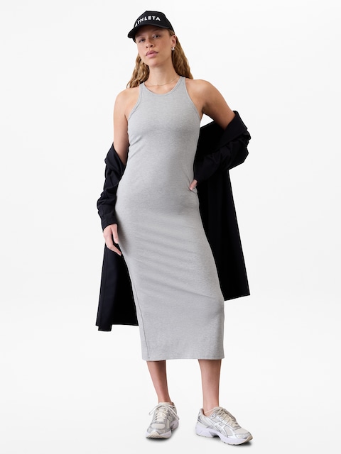 Signature Rib Maxi Dress