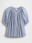 Gap × DÔEN ギンガムチェック トップス-5
