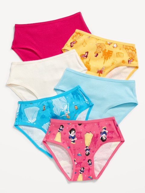 Disney© Bikini Underwear 6-Pack for Toddler Girls