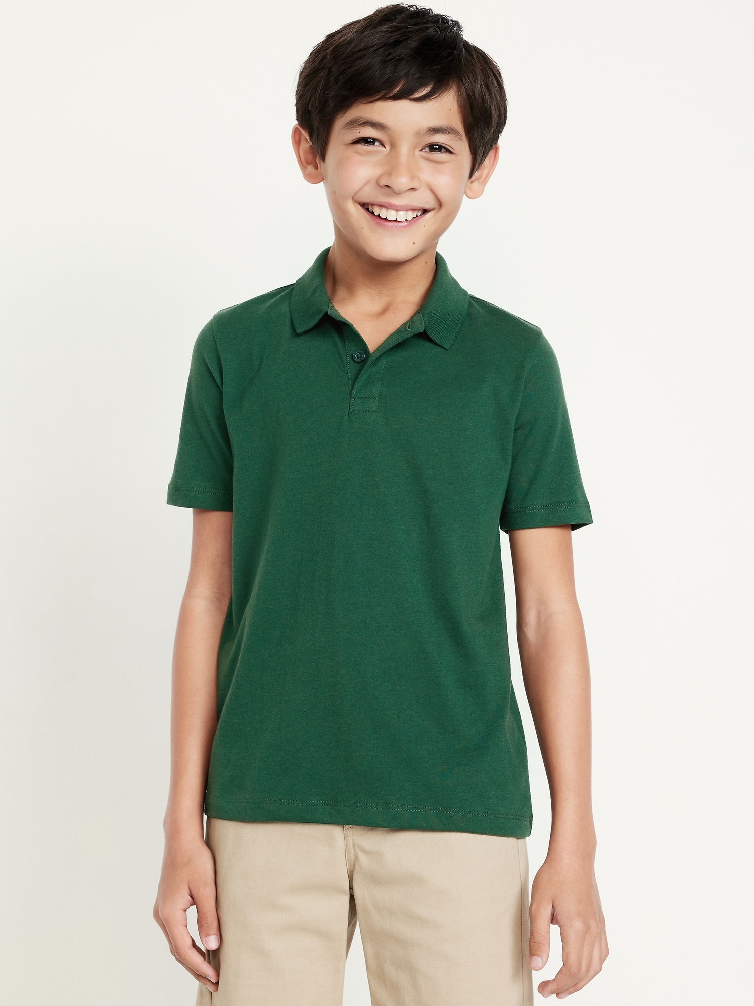 POLO D'UNIFORME SCOLAIRE EN JERSEY POUR GARÇON