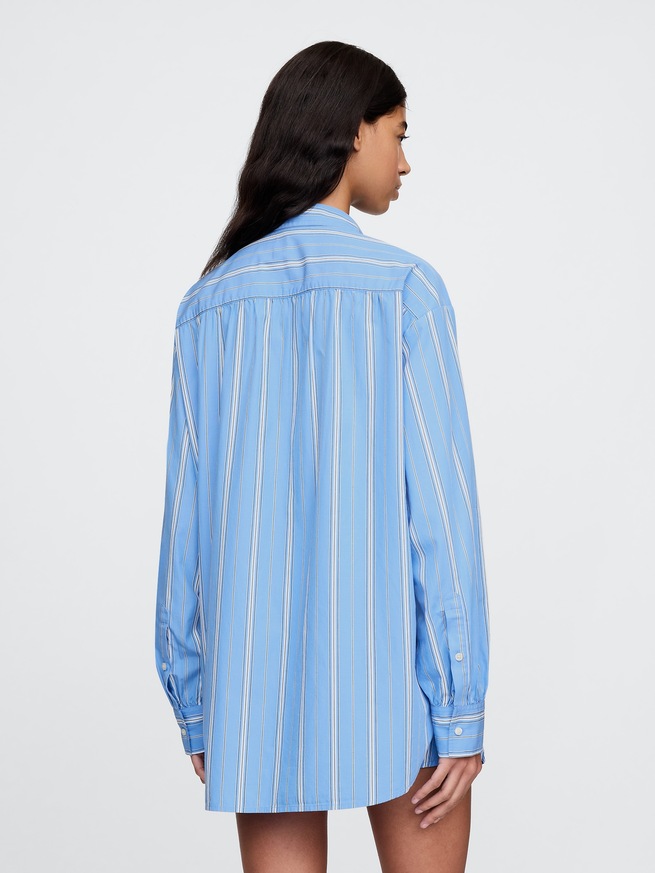 Gap × DÔEN オーガニックコットン ポプリン パジャマシャツ-3