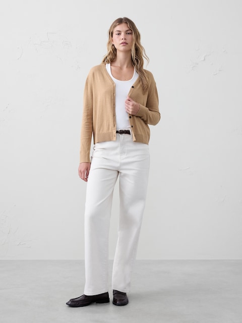 Forever V-Neck Cardigan Sweater