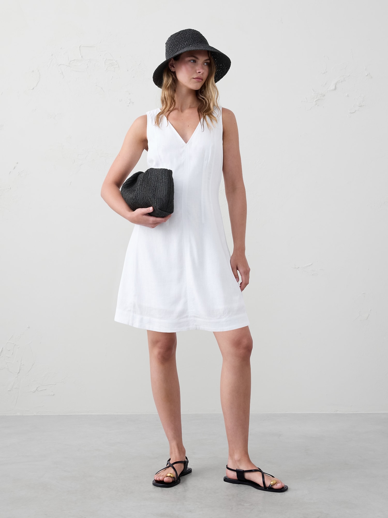 Women's Linen Dresses | Banana Republic Factory