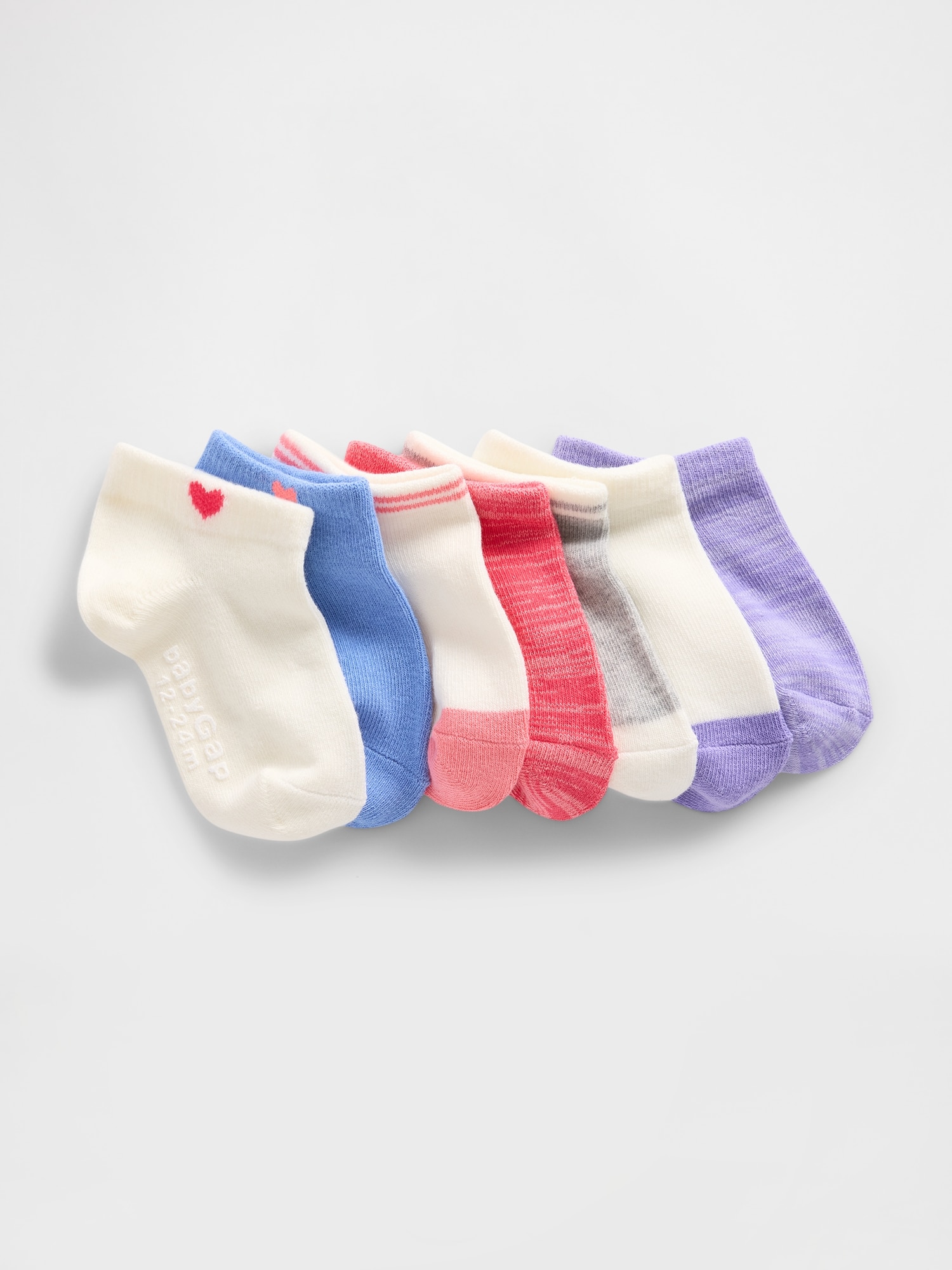 Gap スニーカーソックス 7足セット (幼児・ベビー) Gap スニーカーソックス 7足セット (幼児・ベビー)