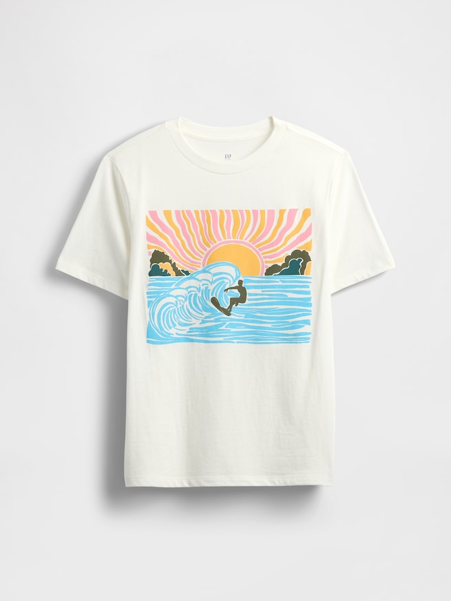 グラフィックTシャツ (キッズ)-0