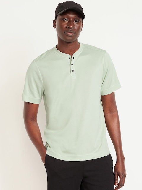CloudMotion Henley T-Shirt