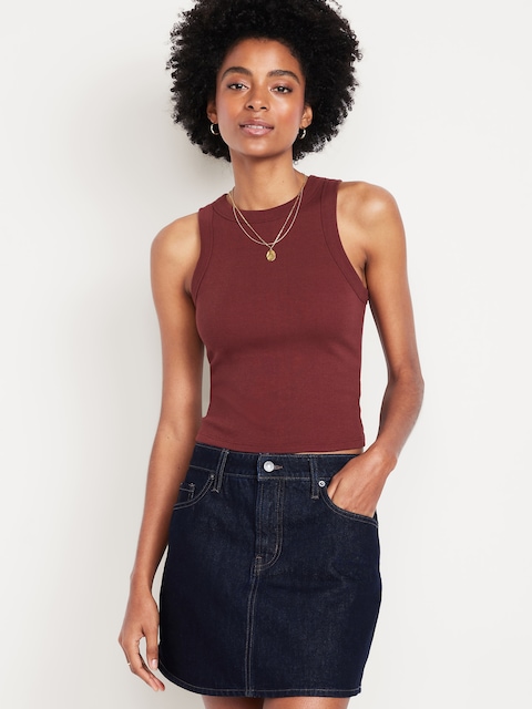 Snug Crop Tank Top