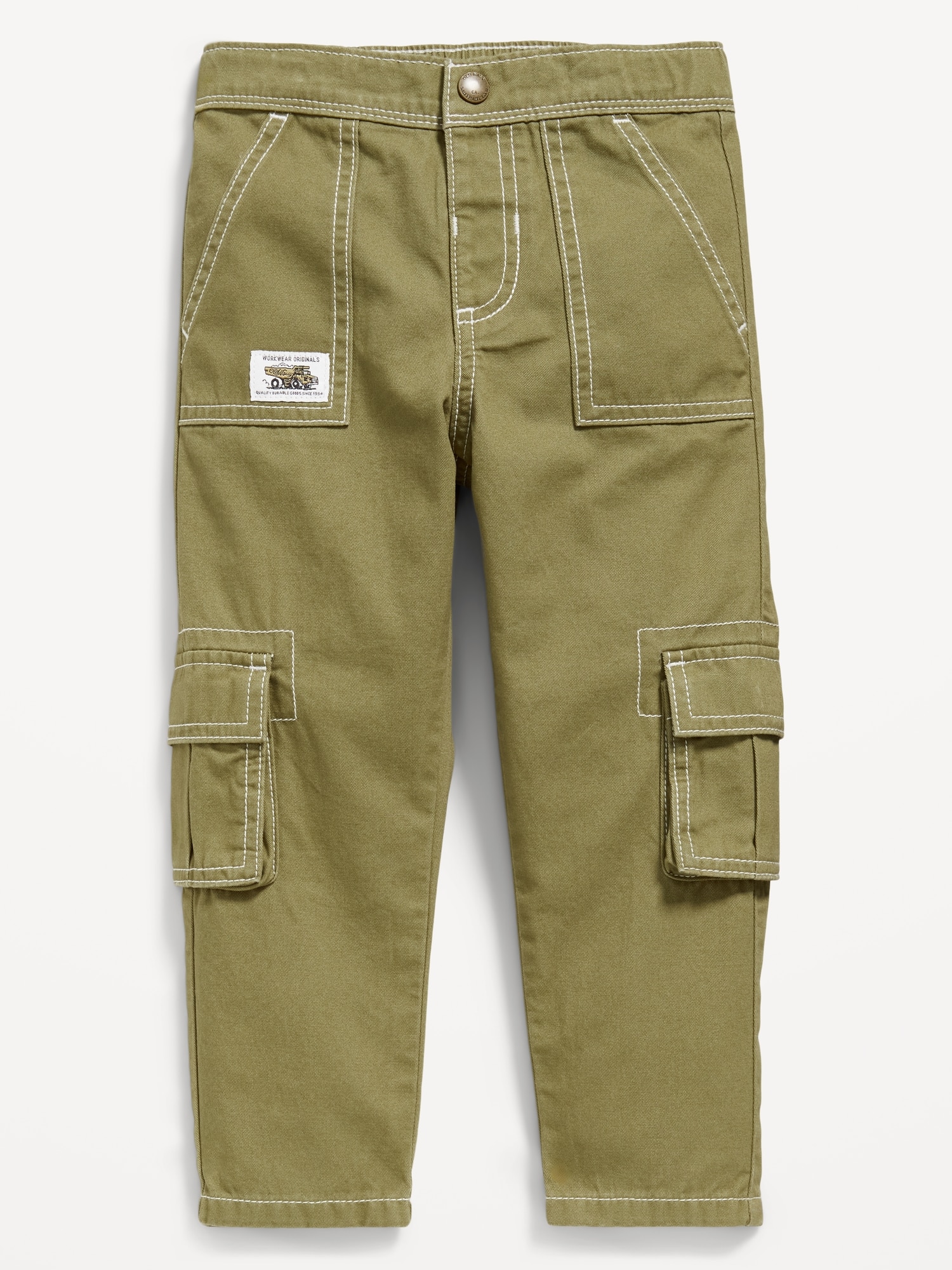 PANTALONS CARGO UTILITAIRE EN SERGÉ POUR TOUT-PETIT