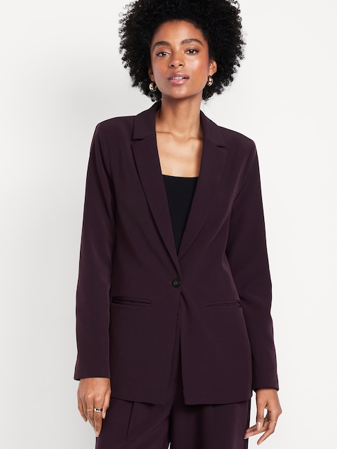 Classic Double-Weave Blazer