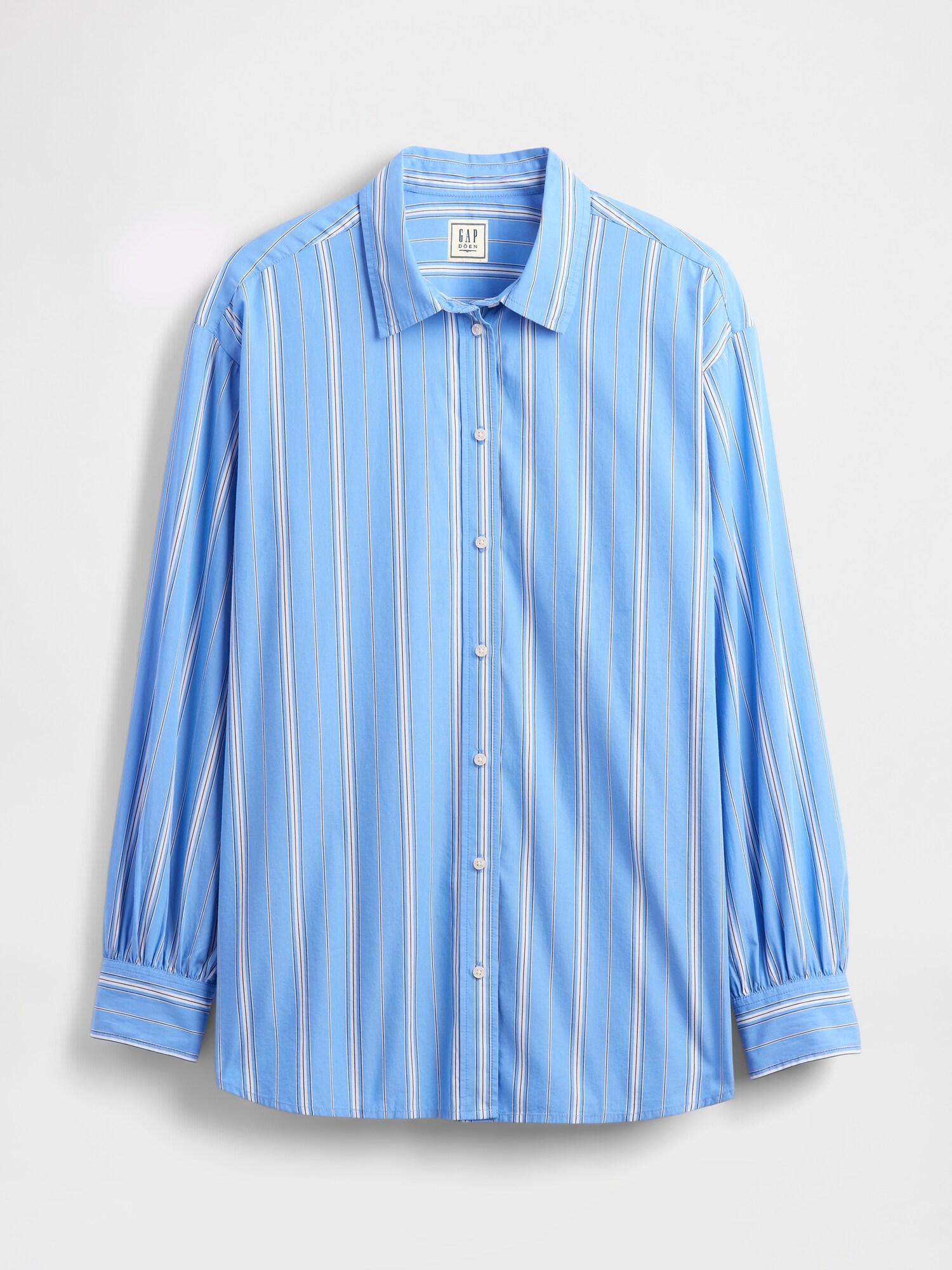 Gap × DÔEN オーガニックコットン ポプリン パジャマシャツ-5
