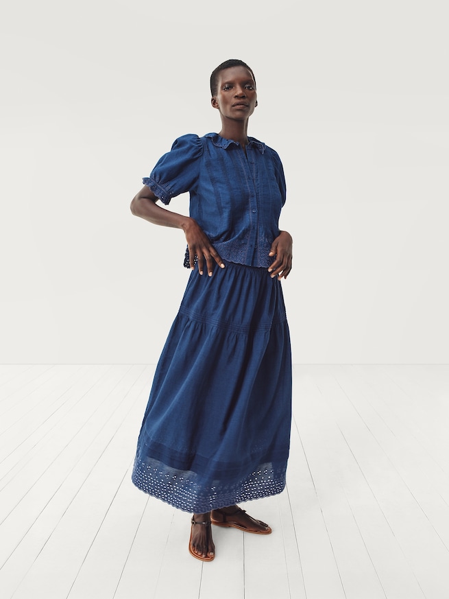 Gap × DÔEN アイレットシャツ-6