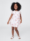 Gap × DÔEN ピンタック フローラル ワンピース (幼児・ベビー)-0