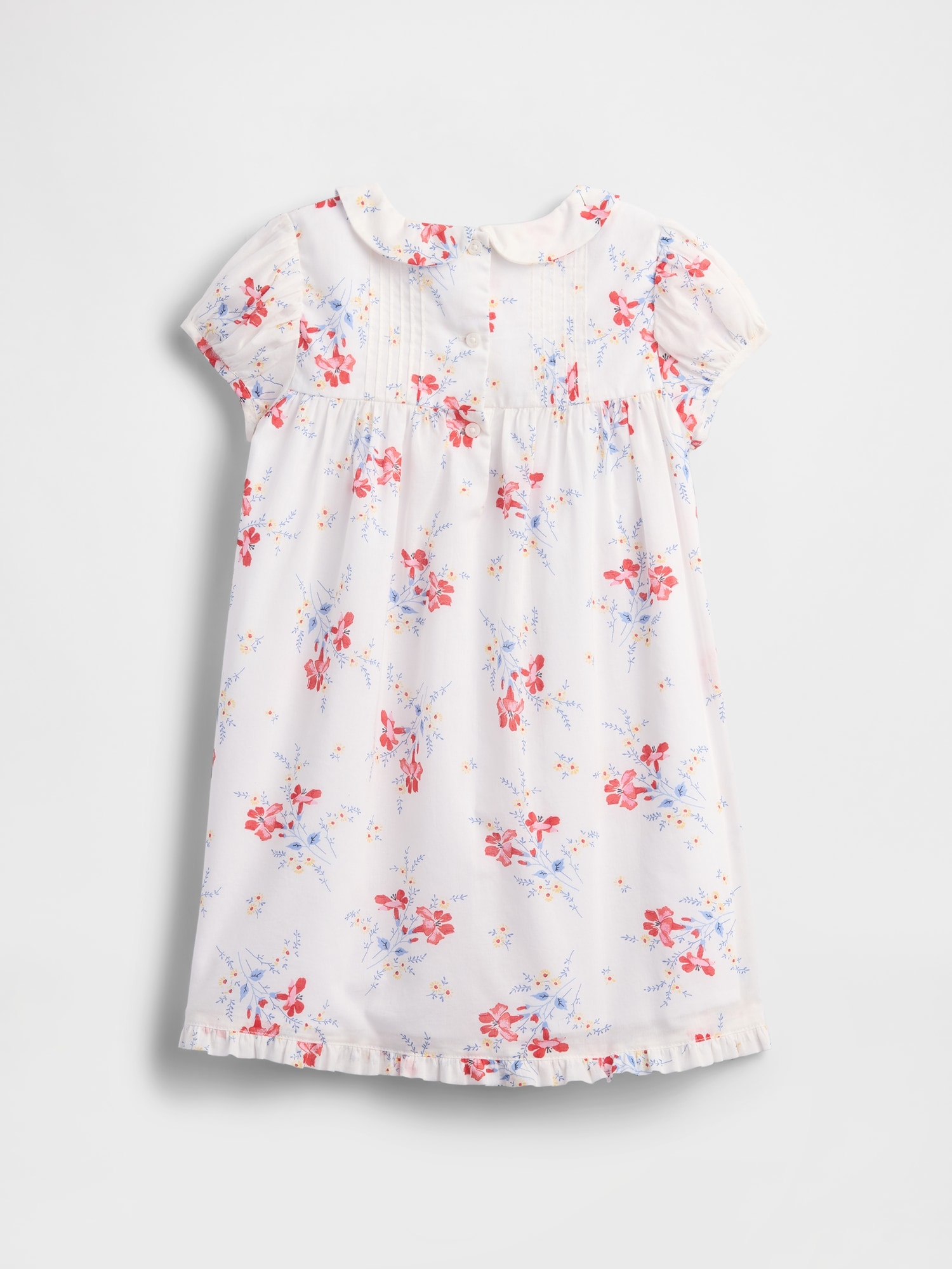 Gap × DÔEN ピンタック フローラル ワンピース (幼児・ベビー)-2