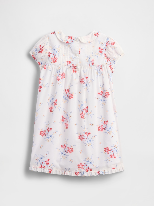Gap × DÔEN ピンタック フローラル ワンピース (幼児・ベビー)-2