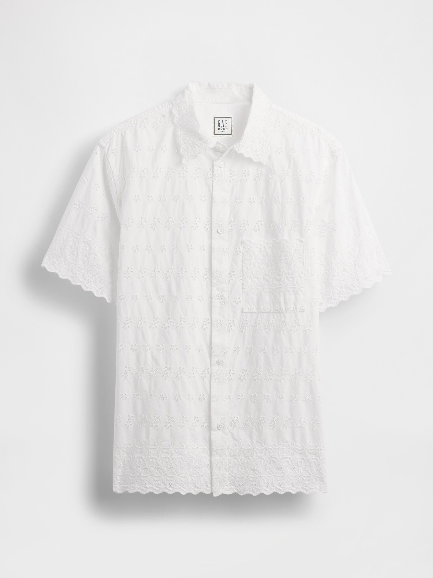 Gap × DÔEN アイレットシャツ（ユニセックス）-6