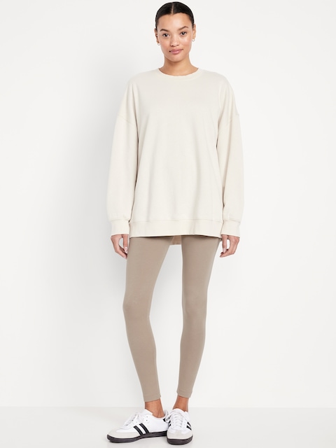 High-Waisted Jersey Fashion Layering Leggings